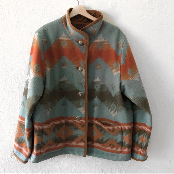 Pendleton Other - Vintage Pendleton Wool Blanket Coat